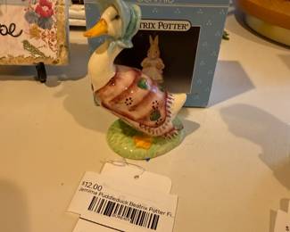 Jemima Puddleduck Beatrix Fotter Figurine 