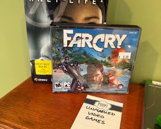 Unmarked Video Games