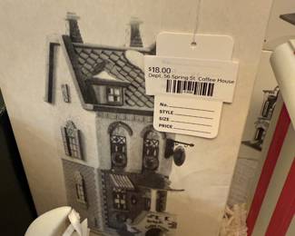 Dept 56 Spring St Coffee House 