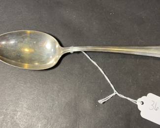 Alvin Sterling Serving Spoon