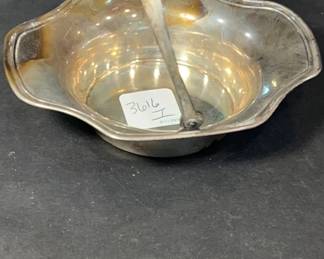 Small Sterling Basket with Handle
