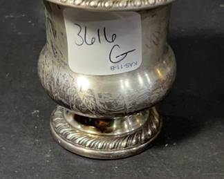 Sterling Toothpick Holder