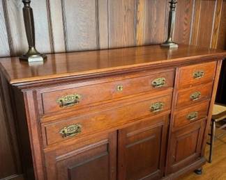 buffet table