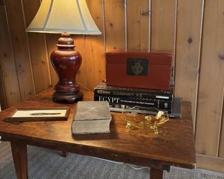 2 Board Heart of Pine Rustic Coffee Table