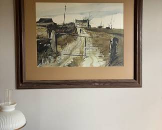 Andrew Wyeth Framed Print "Chester County Farm"