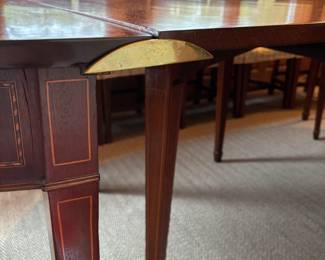 1790 3-piece Mahogany Wood Federal Banquet Table- AVAILABLE FOR PRE-SALE