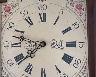 Joseph Doll hand-painted Grandfather clock-Replica-AVAILABLE FOR PRE-SALE