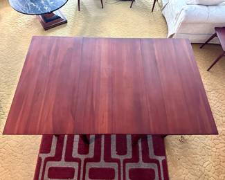 MCM Willett Dining Table - comes with extra leaf, five chairs, and matching hutch