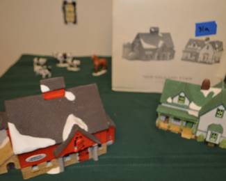 Christmas Village Collections and accessories