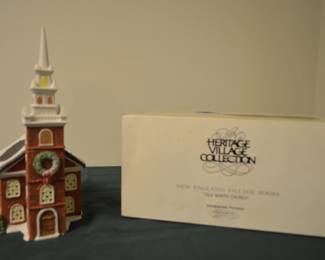 Christmas Village Collections and accessories