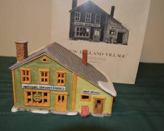 Christmas Village Collections and accessories