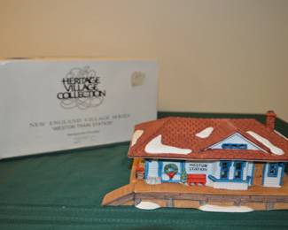 Christmas Village Collections and accessories