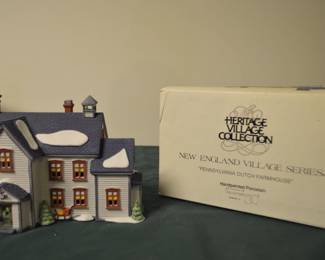 Christmas Village Collections and accessories