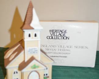 Christmas Village Collections and accessories