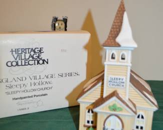 Christmas Village Collections and accessories