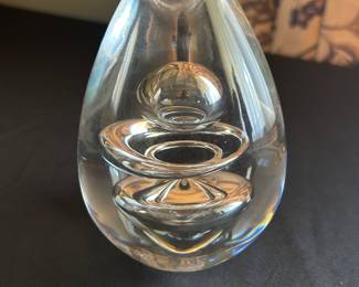Blown Glass Paperweight
