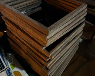 Stack of Artist Frames
