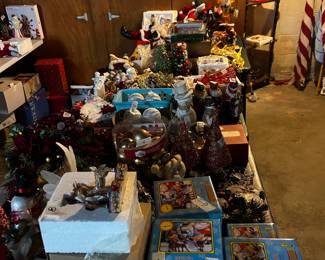 An Entire Basement Full of Christmas