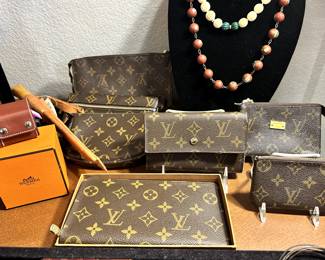Designer Wallets and Accessories - Hermes and Louis Vuitton