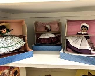 Madame Alexander Dolls with Boxes