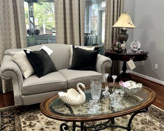 Quality Furniture, Rugs, and Crystal Pieces