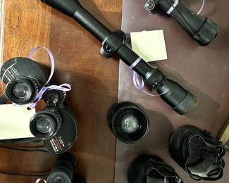 Rifle Scopes and Binoculars