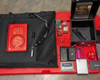 WST042 The "ART OF WAR" Storage Items. Up for Auction!