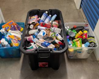 WST024 Used and Unused Cosmetics and Chemicals up for Auction. Very Very Heavy! 100 LBS +!