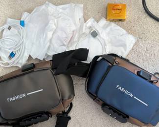 WST101 Android NCK Pro Box and Accessories. (2) New "Combination Lock" Wallet Bags up for Auction!