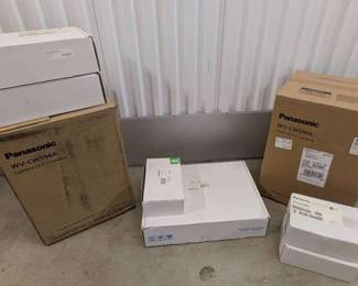 WST008 (2) Unused, Like New "PANASONIC" CCTV Security Cameras System & Accessories Retail $3000 ea.