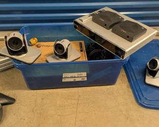 WST110 "POLYCOM" Video System Equipment. Up for Auction!