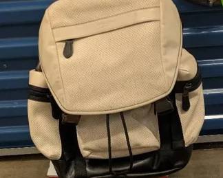 WST033 "COACH" Leather Backpack