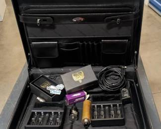 WST015 "HAMMER OF GOD" Vape Kit & Leather Samsonite Briefcase