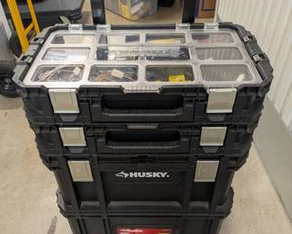 WST084 Unused "HUSKY" Connect Rolling System and Electronic Repair Equipment.