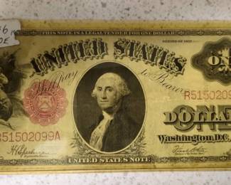 WST123 (1) 1917 "UNITED STATES DOLLAR" Currency for Collectors.