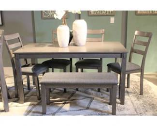 WST009 New Dining Room Set from "ASHLEY" Home Furnishings.