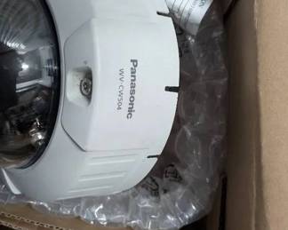 WST118 Unused "Panasonic" Color CCTV Security Camera and Equipment.