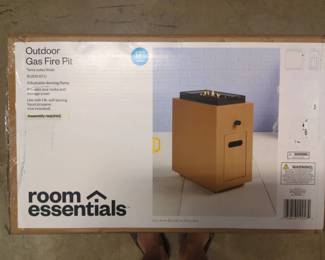 WST054 Unused Outdoor Gas Fire Pit by "ROOM ESSENTIALS" #3.