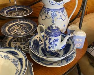 Blue and white China