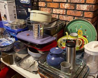 Just some of the Kitchen overflow!