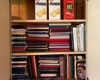 Just a sample of the cookbooks available!