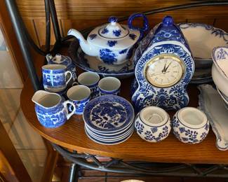 Blue and white China
