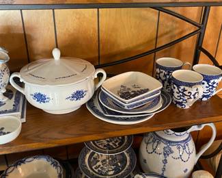 Blue and white China