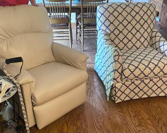 Recliner and swivel rocker