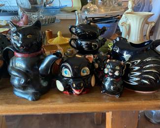 Anthropomorphic and similar vintage items.