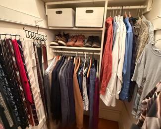 Men’s clothes (large and size 11 shoes)