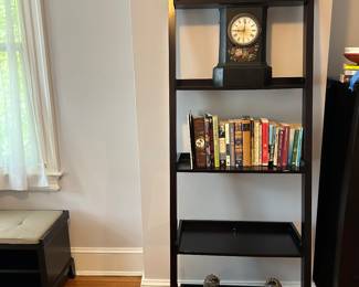 Matching leaning bookcase