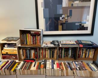 Books; modern lithograph