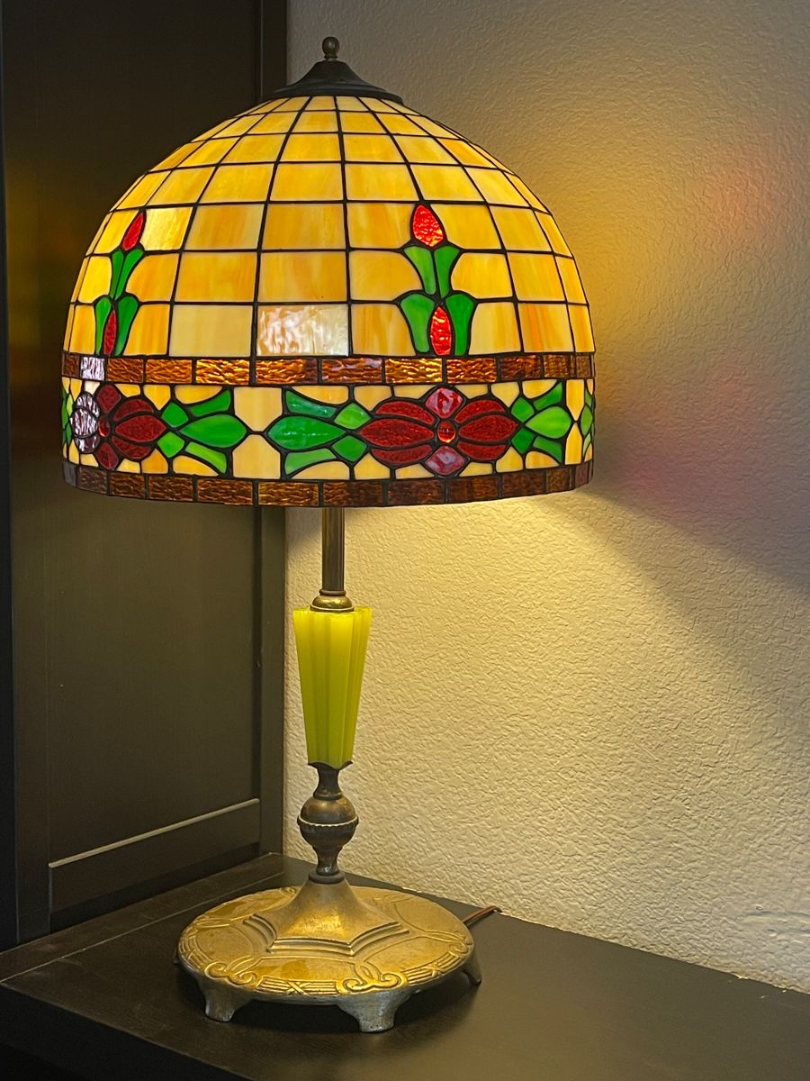 Tiffany style lamp