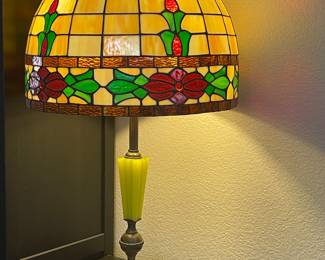 Tiffany style lamp